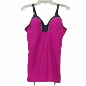 Free Country Tankini Fuchsia Top Size L